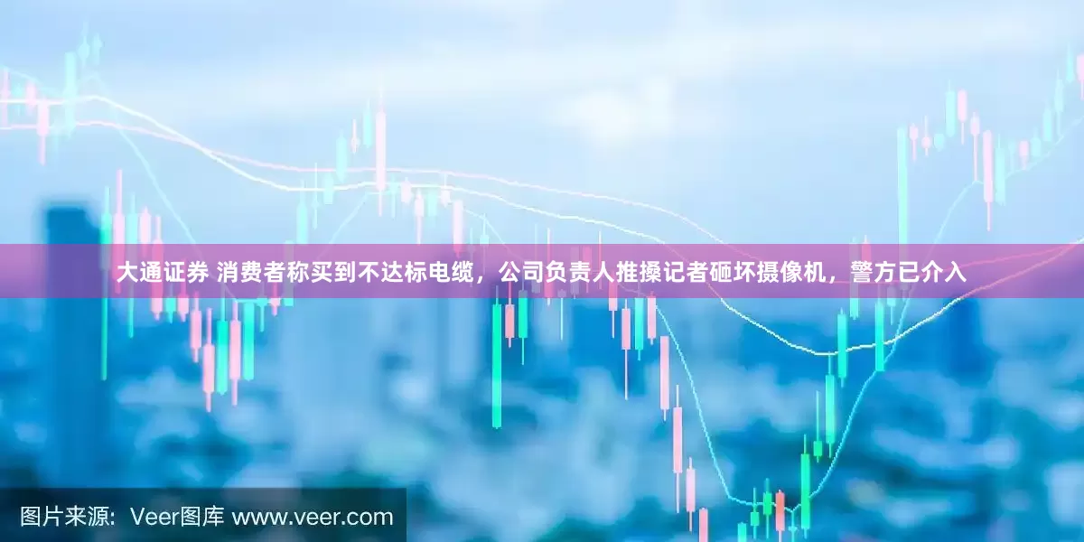 大通证券 消费者称买到不达标电缆，公司负责人推搡记者砸坏摄像机，警方已介入