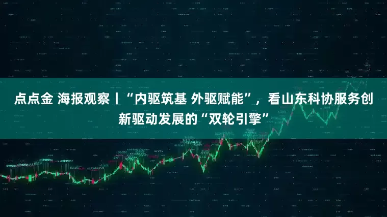 点点金 海报观察丨“内驱筑基 外驱赋能”，看山东科协服务创新驱动发展的“双轮引擎”